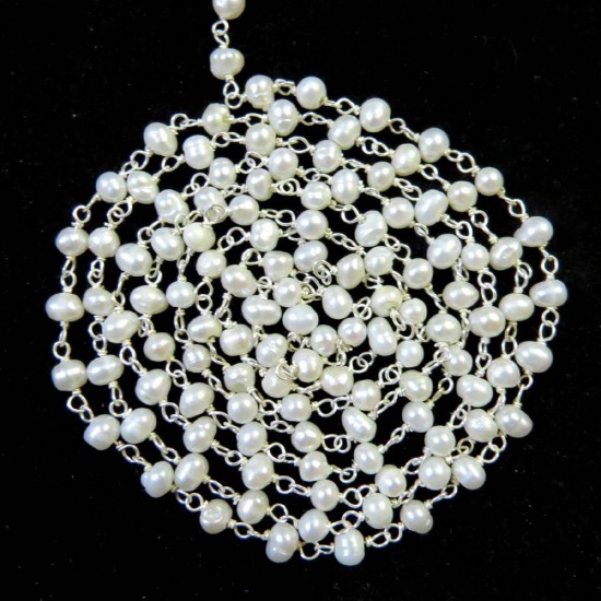 Amazing Gemstone Beads !! Antique Jewelry Beads Pearl White